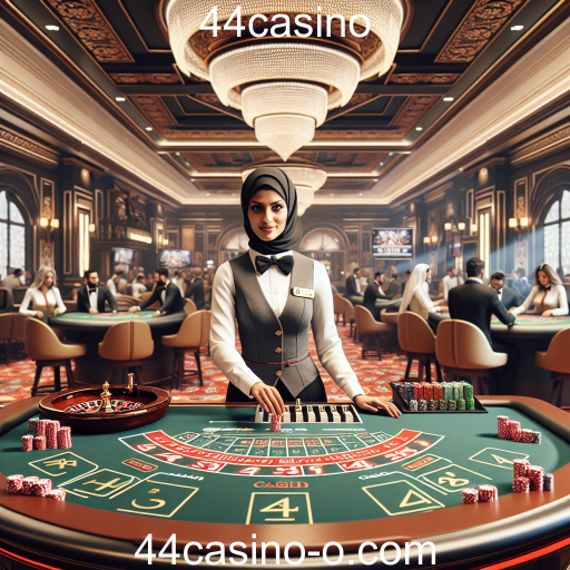 A Experiência Imersiva do Cassino ao Vivo no 44casino